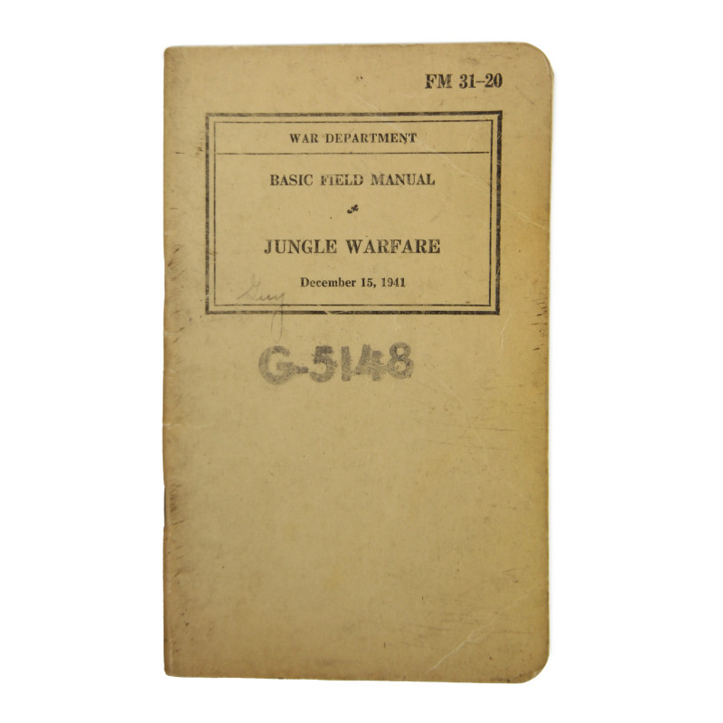 Manuel de campagne, FM 31-20 Jungle Warfare, Sgt. Allen Guy, 171st Engineer Combat Bn.