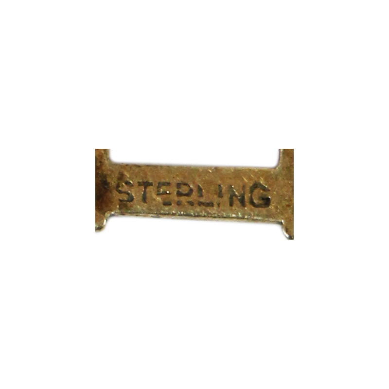 Boucles d'oreilles, Sweetheart, P-38 Lightning, USAAF, Sterling