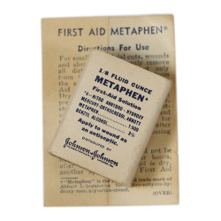 Fiole médicale, antiseptique, ⅛ ounce, Johnson & Johnson