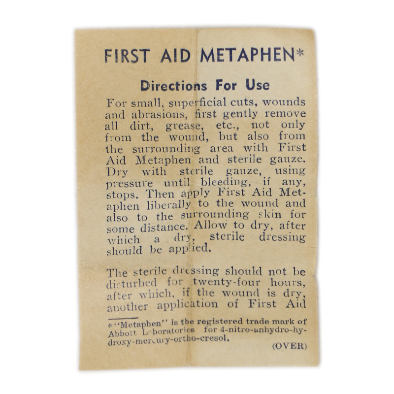 Fiole médicale, antiseptique, ⅛ ounce, Johnson & Johnson
