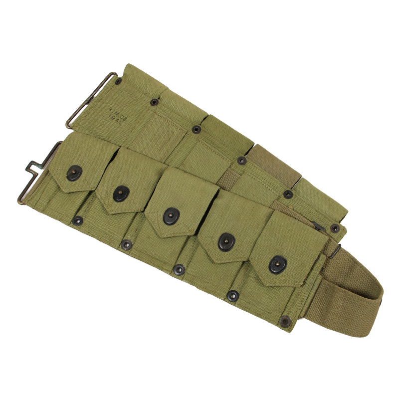 Ceinturon cartouchière Garand M1, R. M. Co. 1941