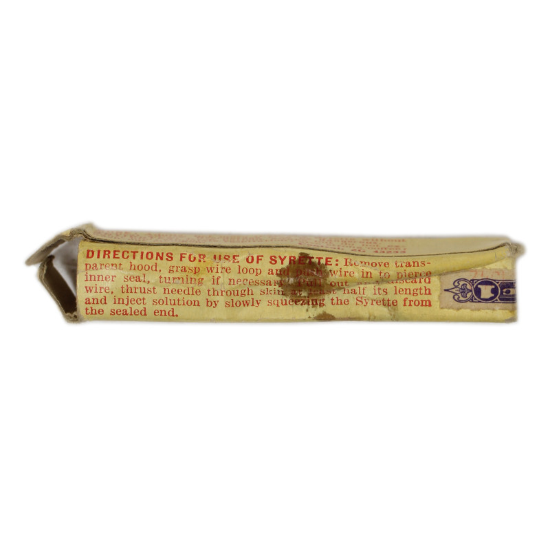 First-Aid Packet, parachutiste, 1er type, complet, 1942