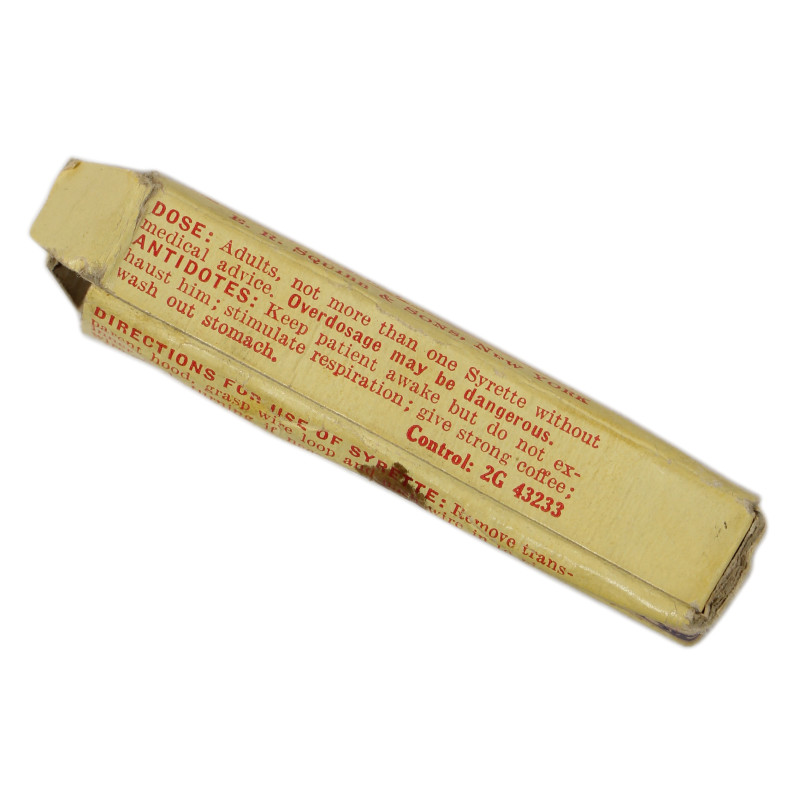 First-Aid Packet, parachutiste, 1er type, complet, 1942
