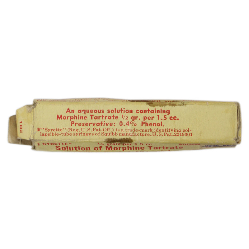Packet, First-Aid, Parachute, 1st Type, Complete, 1942