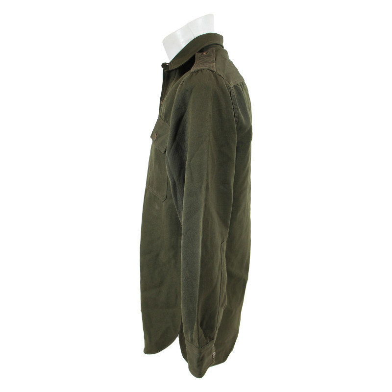Chemise officier, US Army, chocolat, 15 x 32