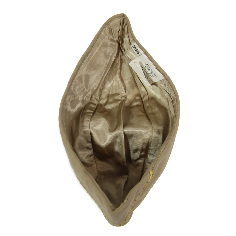 Calot WAC, troupe, chino, taille 21 ½, 1944, état neuf
