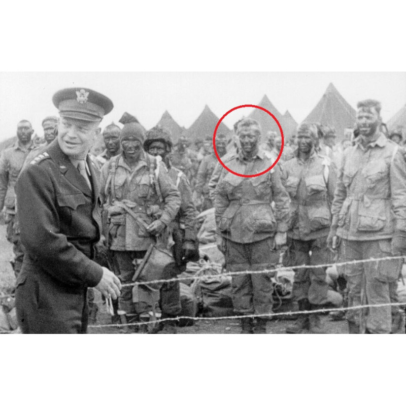 Grouping, Purple Heart, 1st Sgt. Russell Wilmarth, Co. E, 502nd PIR, 101st Airborne Division, Jour J