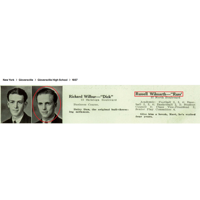 Grouping, Purple Heart, 1st Sgt. Russell Wilmarth, Co. E, 502nd PIR, 101st Airborne Division, D-Day