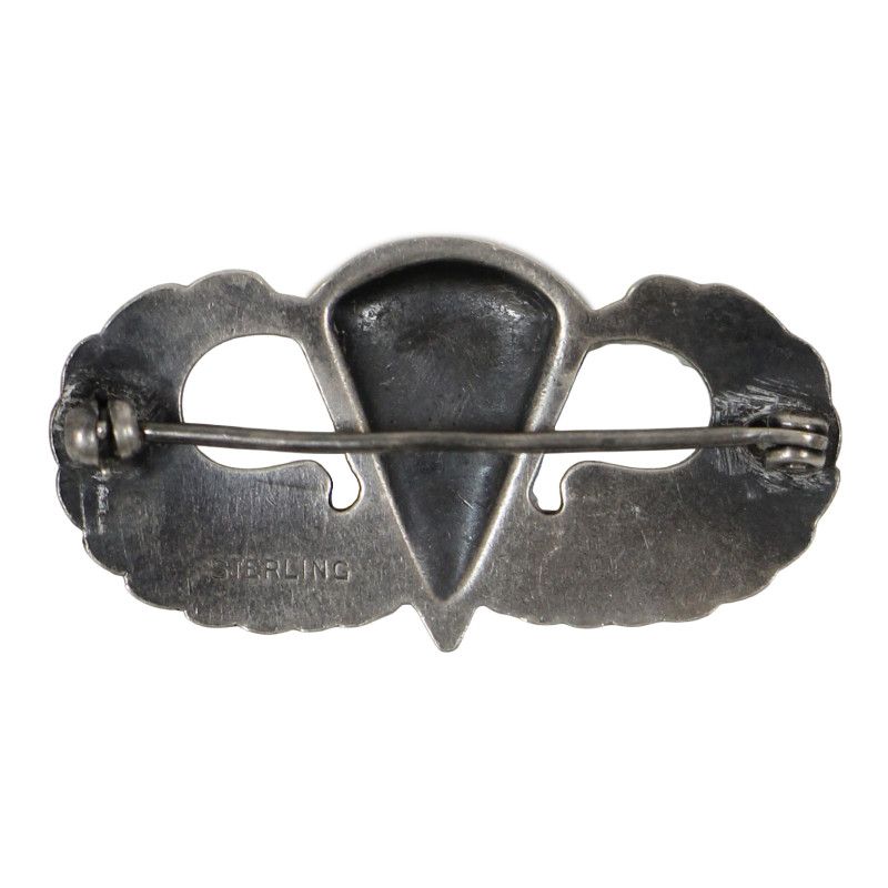 Brevet de parachutiste, US Army, Sterling, à épingle