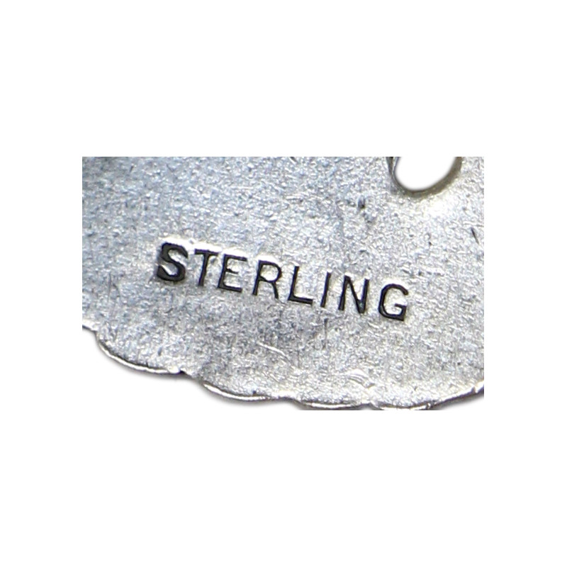 Badge, Parachutist's, 'Jump Wings', US Army, Sterling, Pin Back