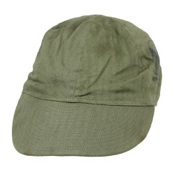 Casquette HBT (Herringbone Twill), Type A-3, USAAF, taille 56, 1942, état neuf