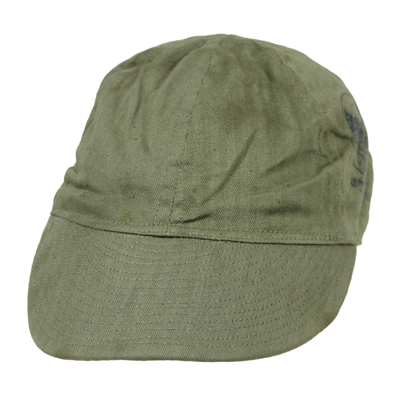 Casquette HBT (Herringbone Twill), Type A-3, USAAF, taille 56, 1942, état neuf