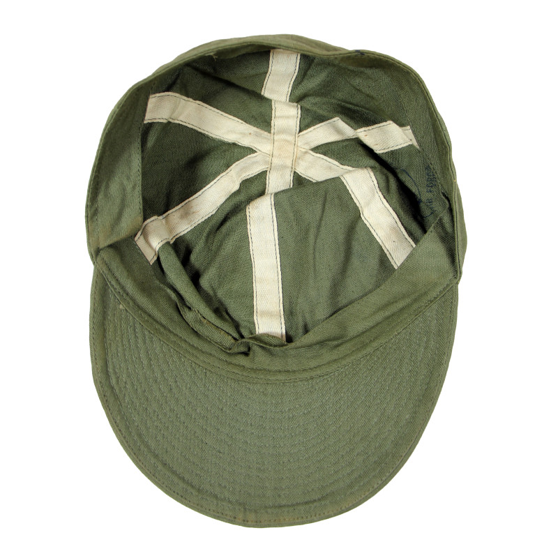 Casquette HBT (Herringbone Twill), Type A-3, USAAF, taille 56, 1942, état neuf