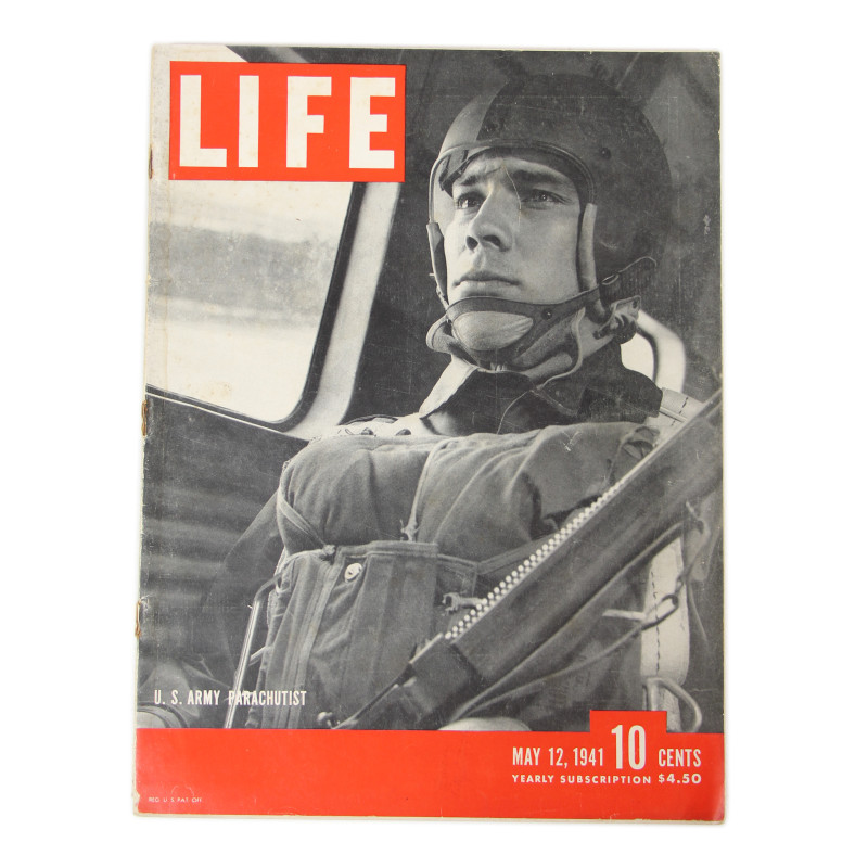 Magazine LIFE, 12 mai 1941, "U.S. Army Parachutist"