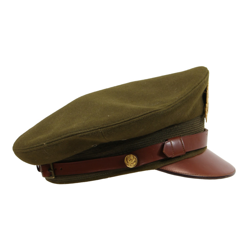 Cap, Visor, Officer's, US Army, KAHN TAILORING CO., Airflow, Size 7 ⅛