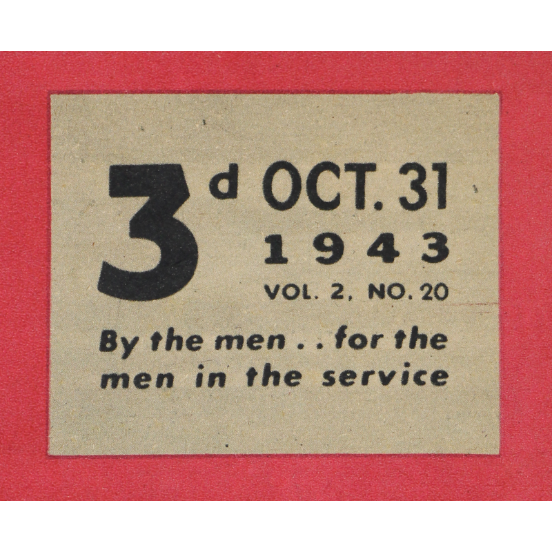 Magazine, YANK, October 31, 1943, British Edition