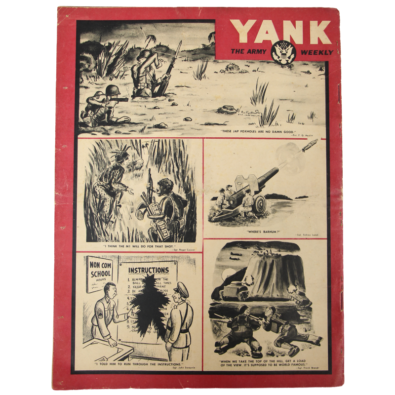 Magazine YANK, 31 octobre 1943, British Edition