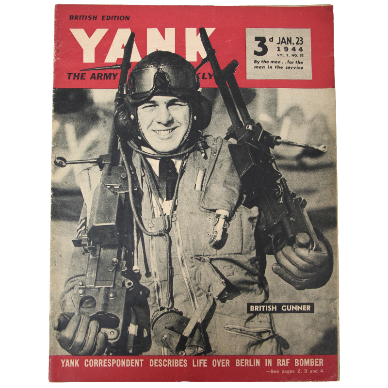 Magazine, YANK, January 23, 1944, British Edition