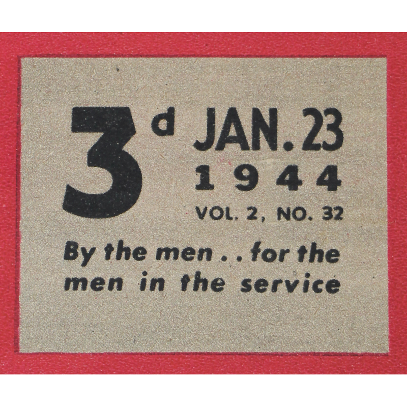 Magazine, YANK, January 23, 1944, British Edition