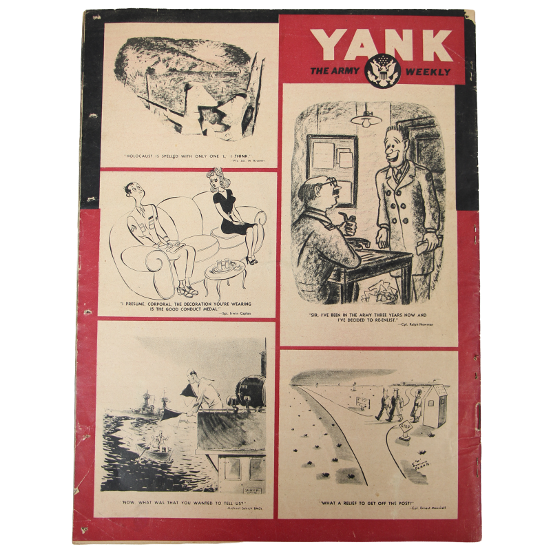 Magazine, YANK, January 23, 1944, British Edition