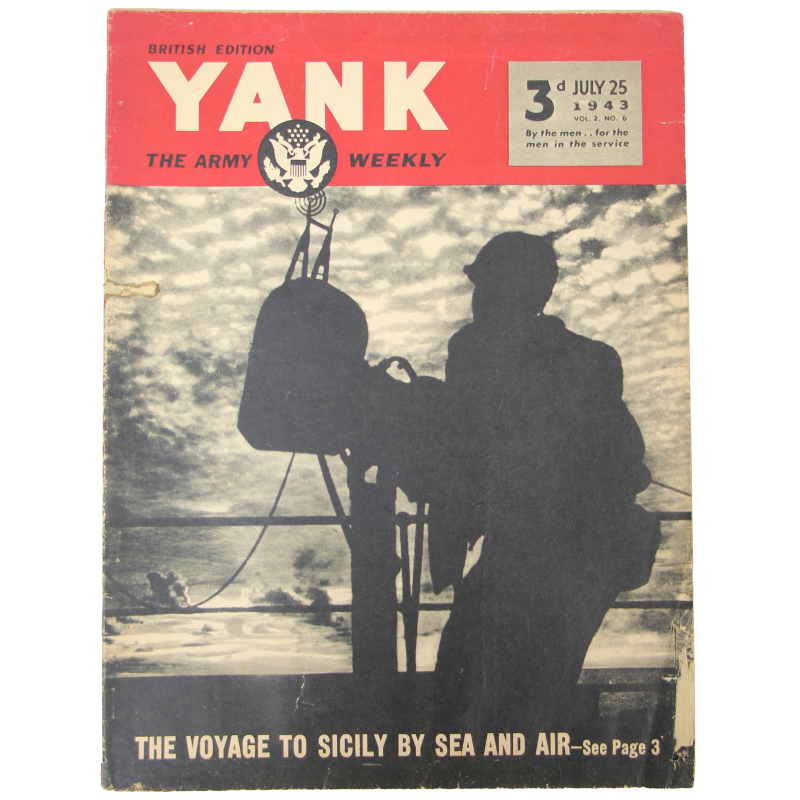 Magazine YANK, British Edition, 25 juillet 1943