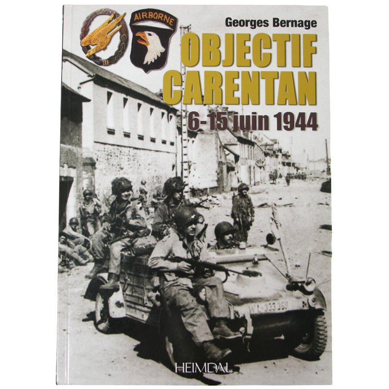 Livre, Objectif Carentan, couverture rigide