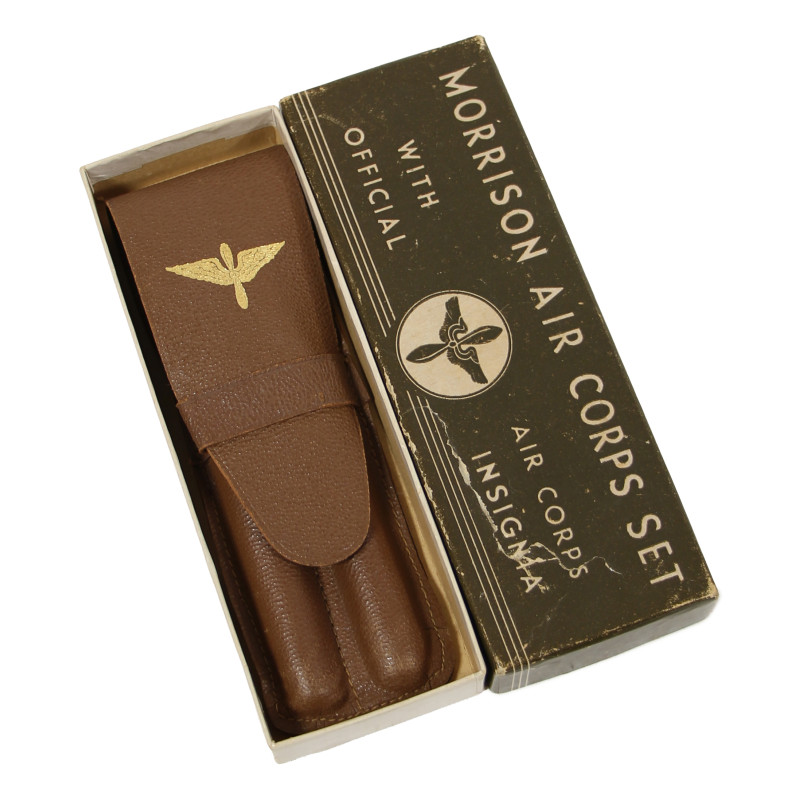 Coffret, stylo plume et critérium, MORRISSON FOUNTAIN PEN CO., Air Corps