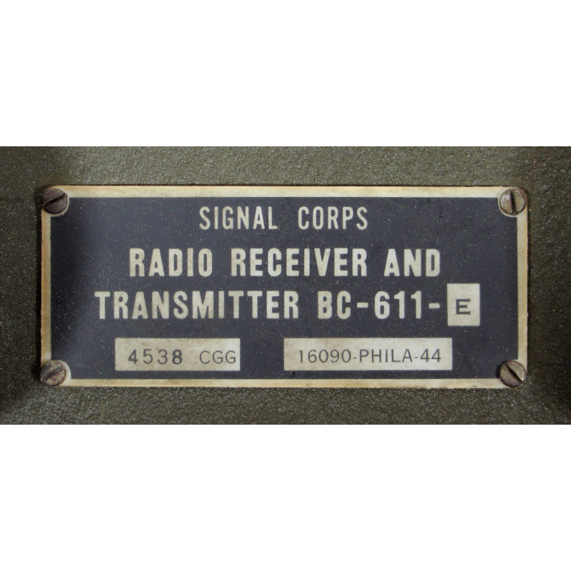 Handie-Talkie, BC-611-E, 1944