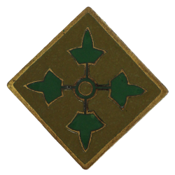 Crest, 4th Infantry Division, à épingle