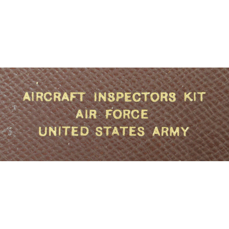 Cartable, Aircraft Inspector's Kit, USAAF