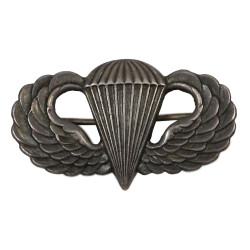 Badge, Parachutist's, 'Jump Wings', US Army, Sterling, Pin Back