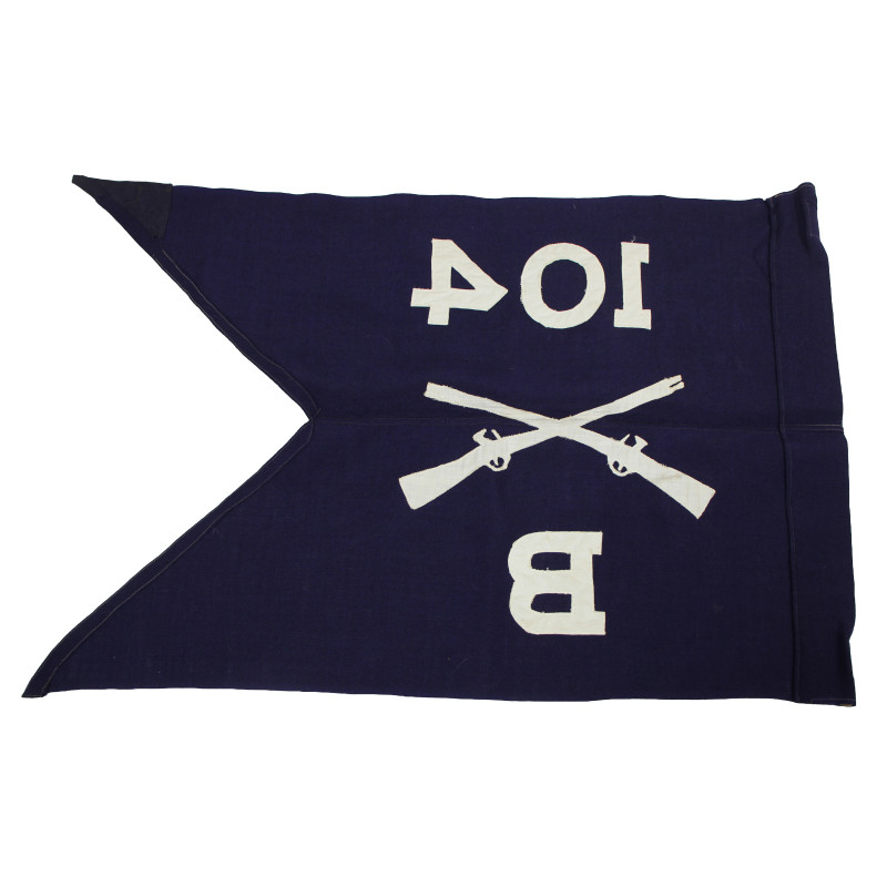 Guidon, Company B, 104th Infantry Regiment, 26th Infantry Division