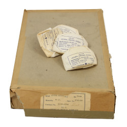 Verres de rechange, lunettes de vol AN-6530, incolores, AMERICAN OPTICAL COMPANY, 1944, état neuf