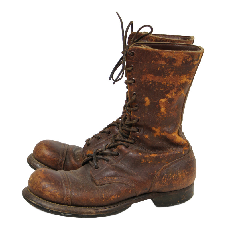 Bottes de saut, US Army, INTERNATIONAL SHOE COMPANY, 1943, pointure 6 ½ C