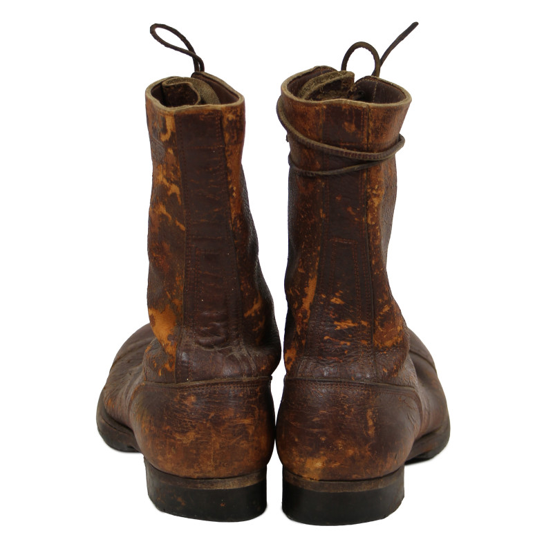 Bottes de saut, US Army, INTERNATIONAL SHOE COMPANY, 1943, pointure 6 ½ C