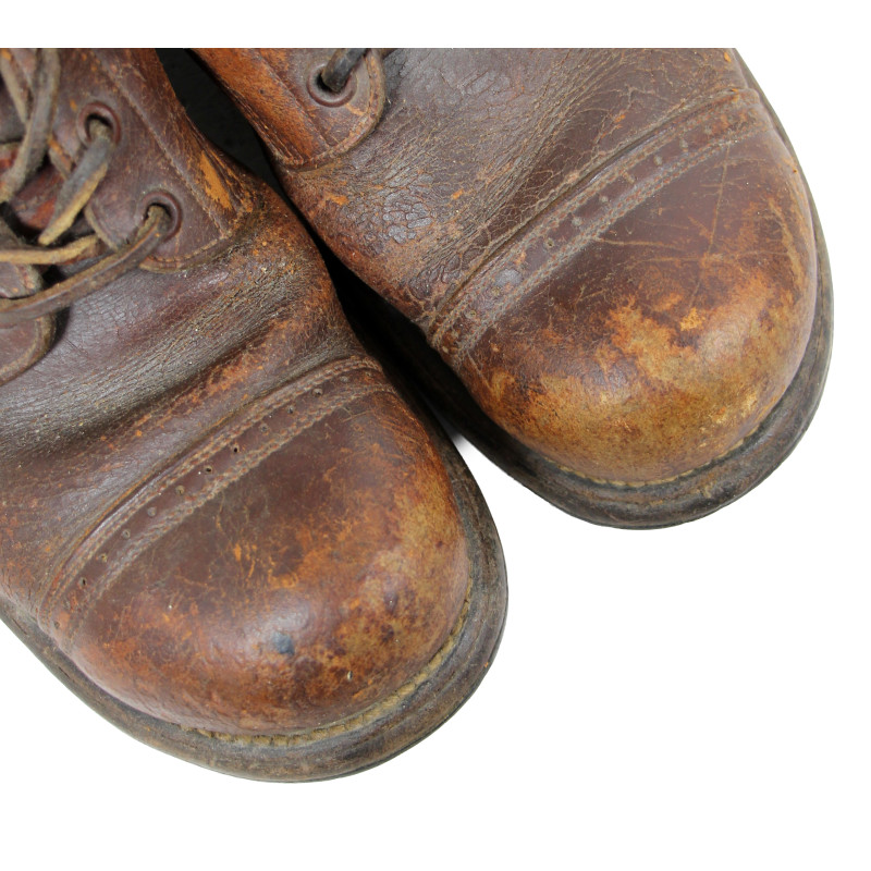 Boots, Jump, US Army, INTERNATIONAL SHOE COMPANY, 1943, Size 6 ½ C
