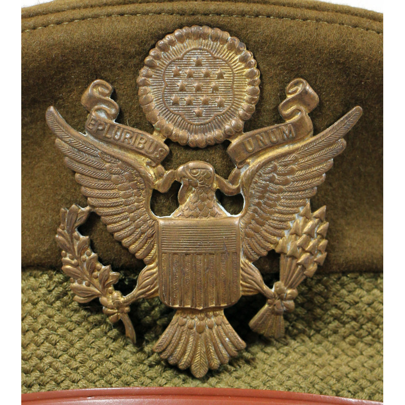 Cap, Visor, Officer, US Army, KNOX, Size 7, 1st Lt. Thomas Chamberlin
