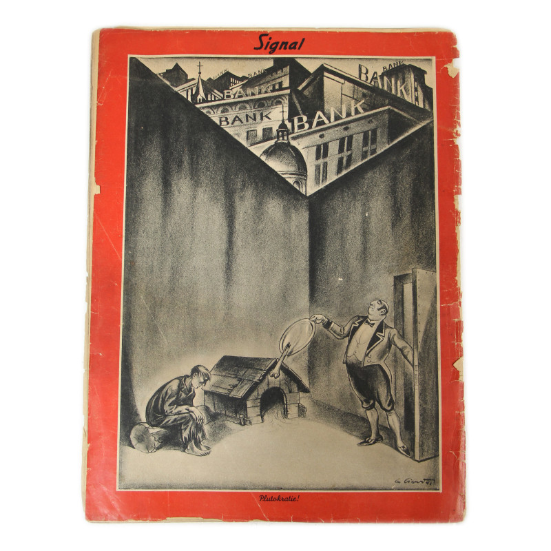 Magazine, Signal, numéro 5, 1er mars 1941, Fallschirmjäger, Max Schmeling, édition allemande