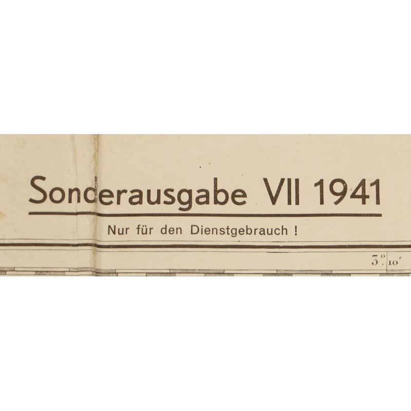 Map, German, Coutances, 1941, Annotated, Grenadier-Regiment 957, 363. Infanterie-Division, Falaise Gap