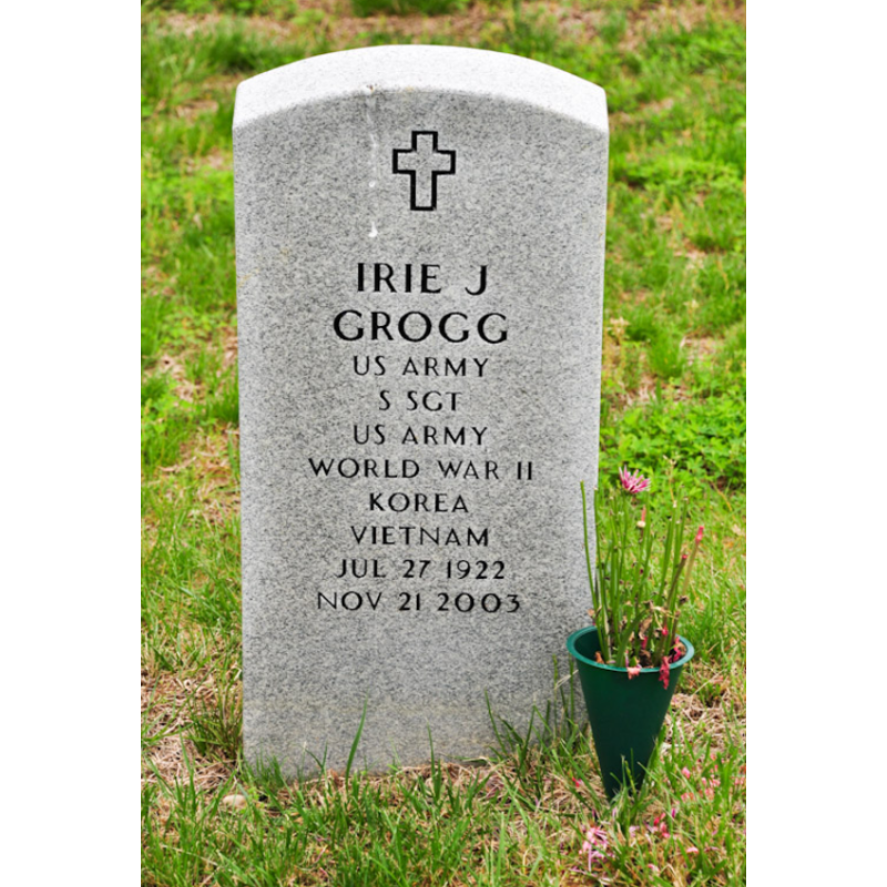 Grouping, Sgt. Irie Grogg, Co. F, 307th Inf. Regt., 77th Infantry Division, WIA, Okinawa, 1945