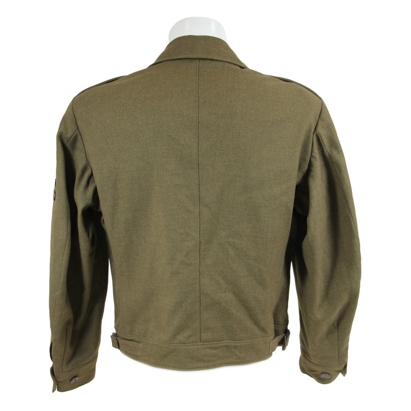 Jacket, Ike, Cpl. Clarence Rutkowsky, Co. B, 112th Inf. Regt., 28th Infantry Division, ETO