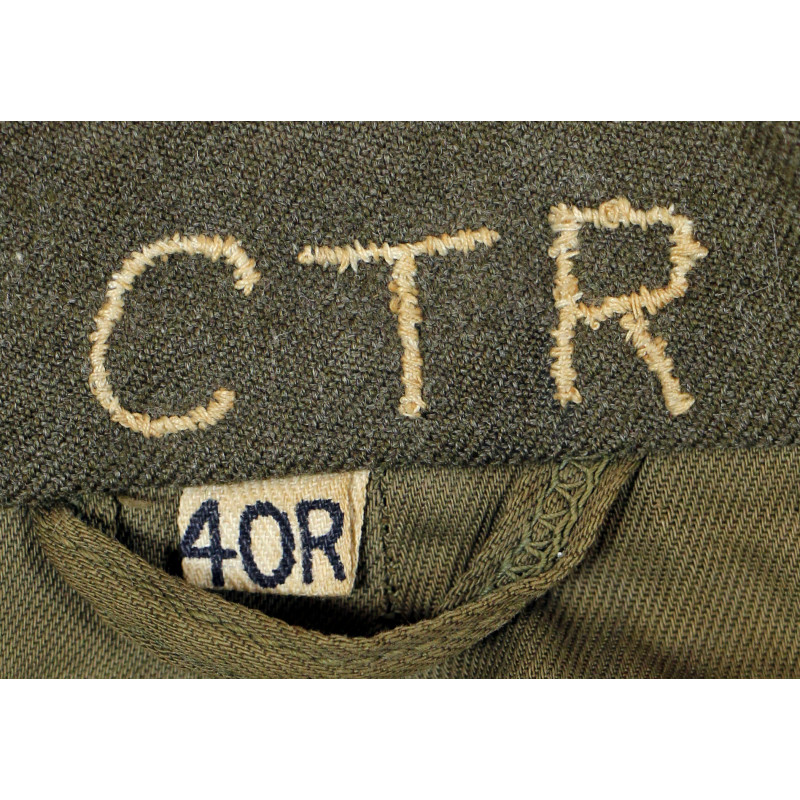 Blouson Ike, Cpl. Clarence Rutkowsky, Co. B, 112th Inf. Regt., 28th Infantry Division, ETO