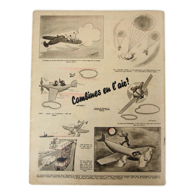 Magazine, Der Adler, 9 février 1943, édition française