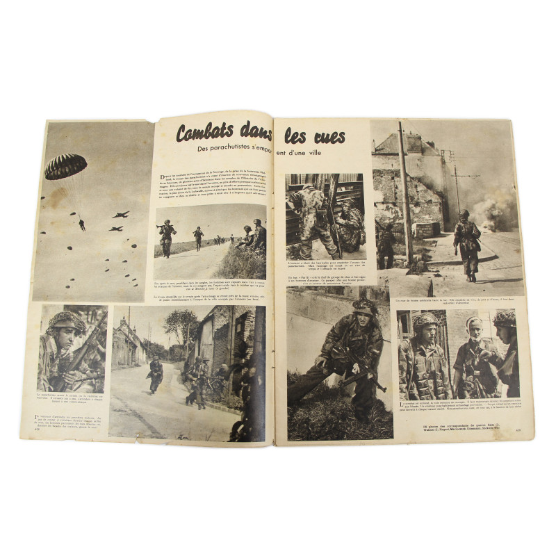 Magazine, Der Adler, 13 juillet 1943, Fallschirmjäger, édition française