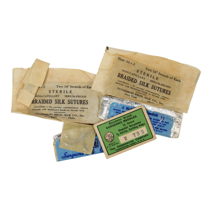 Trousse d'instruments, US Navy Medical Department, Corpsman, complète