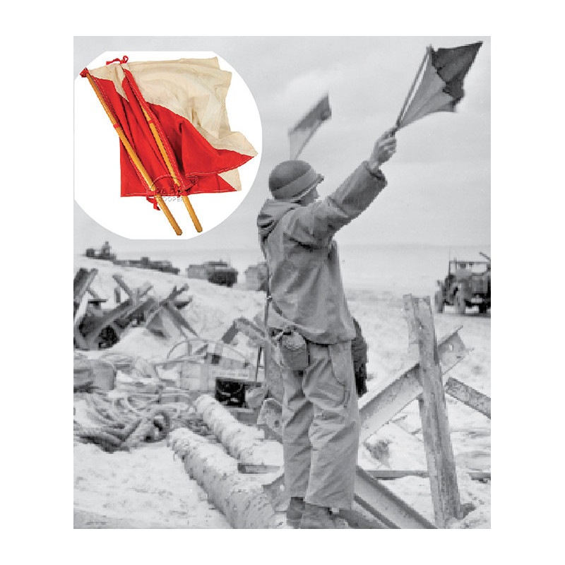 Kit, Flag, Semaphore, M-113, US Army Signal Corps