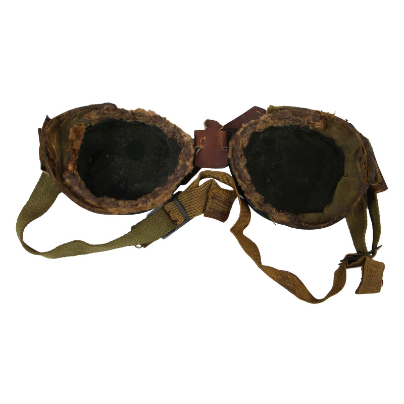 Lunettes de protection, Ski-Mountain Goggles, US Army, dans leur étui, 10th Mountain Division