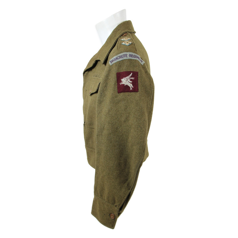 Blouse, Battledress, 1940 Pattern, Size 9, 1943, Lieutenant, Parachute Regiment