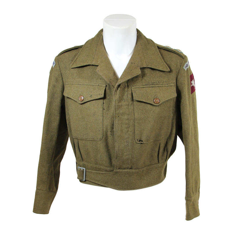 Blouse, Battledress, 1940 Pattern, Size 9, 1943, Lieutenant, Parachute Regiment