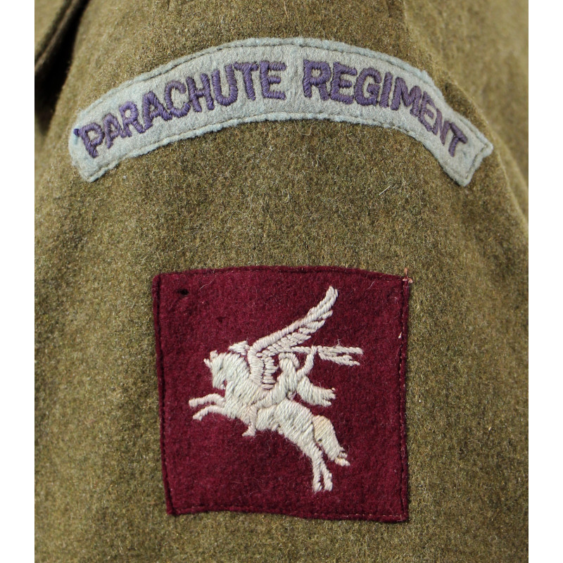 Blouse, Battledress, 1940 Pattern, Size 9, 1943, Lieutenant, Parachute Regiment